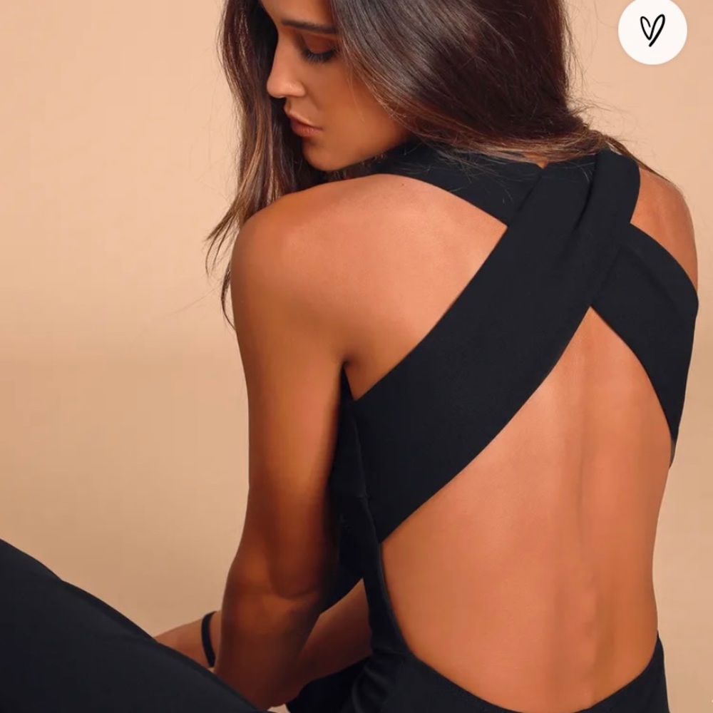 Lulus Black jumpsuit